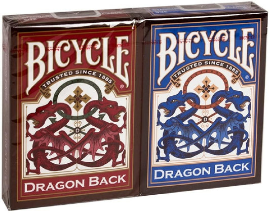 Bicycle Dragon Back Playing Cards, 2 Pack