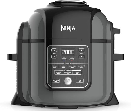 Ninja Foodi All in 1 Multi Cooker, 6L with 9 Cooking Functions, Pressure Cook, Air Fry, Slow Cook, Grill
