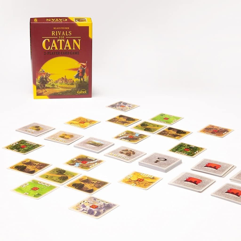 Catan Studio Rivals for Catan - 2 Player Strategy Card Game for Ages 10+ - 45 Minute Playtime