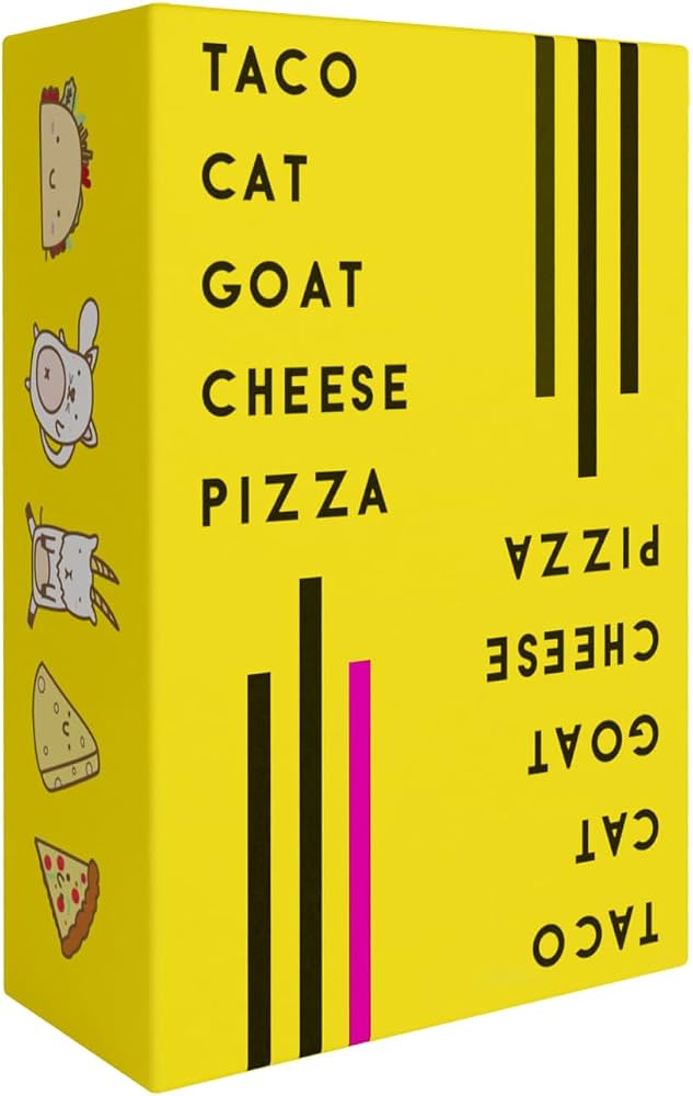 Taco Cat Goat Cheese Pizza / On The Flip Side / Santa Cookie ELF Candy SnowMan