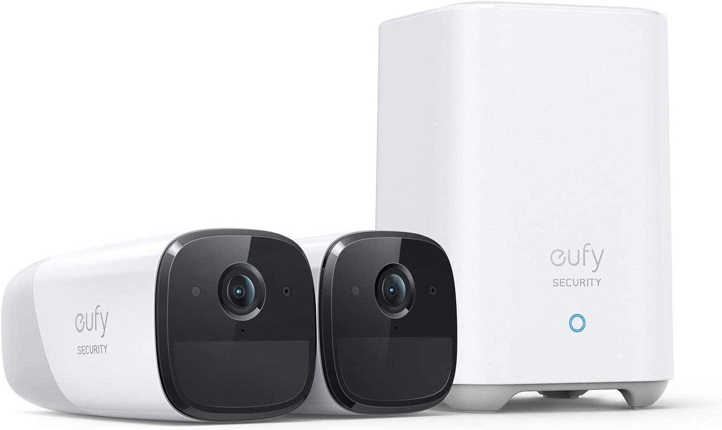 eufy Security, eufyCam 2 Pro Wireless Home Security Camera System, 365-Day Battery Life, 2K Resolution, Night Vision