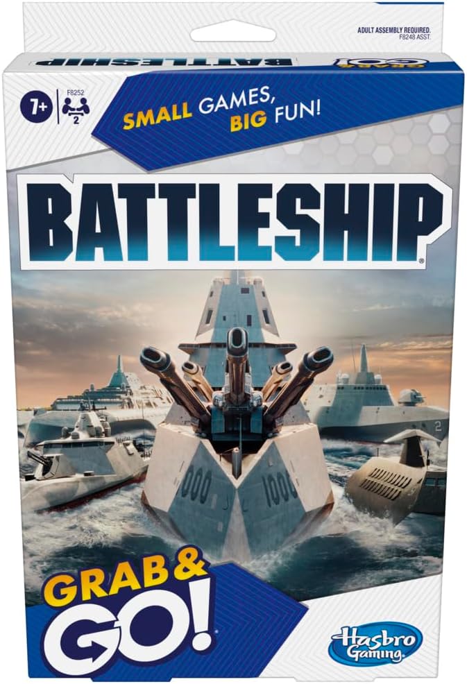 Battleship Grab and Go Game (Travel Size)