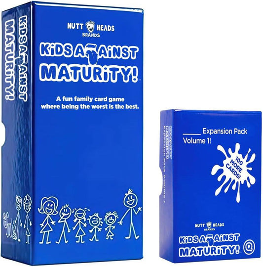 Kids Against Maturity: Card Game for Kids and Families, Super Fun Hilarious for Family Party Game Night