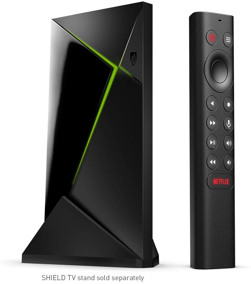 NVIDIA Shield TV Pro or Non Pro 4K HDR Streaming Media Player, 3GB RAM, 2X USB ( 2019 latest Version ) Non-pro option