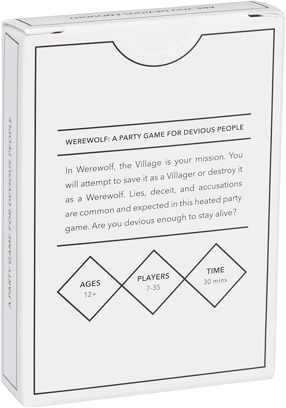 Stellar Factory Werewolf Party Game, Up to 35 Players, Ages 12+