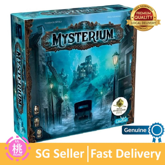 Mysterium Board Game (Base Game) , Cooperative Game for Adults and Kids, Ages 10 and up, 2-7 Players
