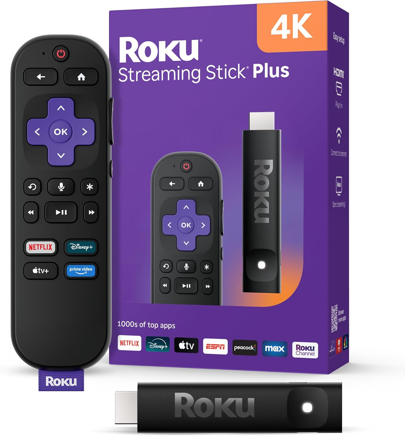 Roku Express HD / 4k+ Roku Premiere option Streaming Media Player  (latest version)