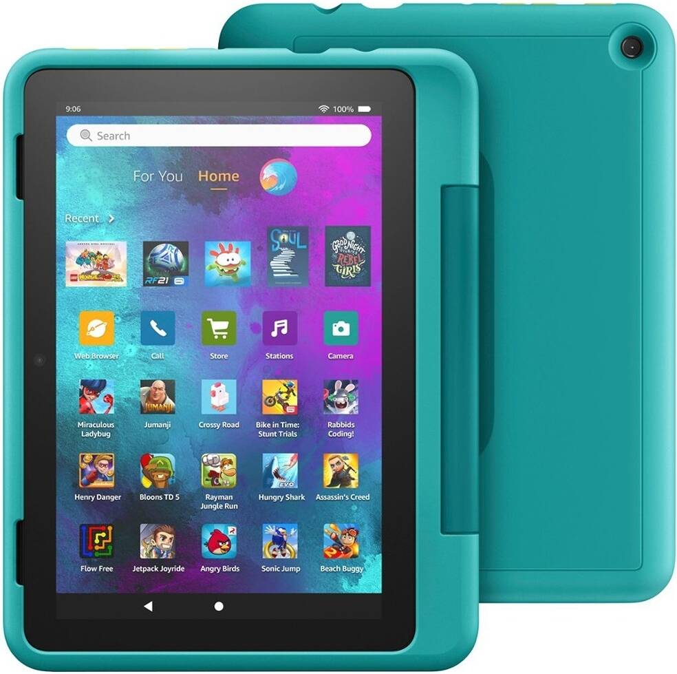 Fire HD 8 / 8 Pro Kids Edition tablet, release 8" HD display, 32 GB, Kid-Proof Case with build-in stand