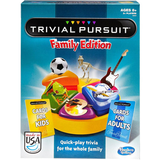 Hasbro Games Trivial Pursuit Family Edition - Momo Gadgets