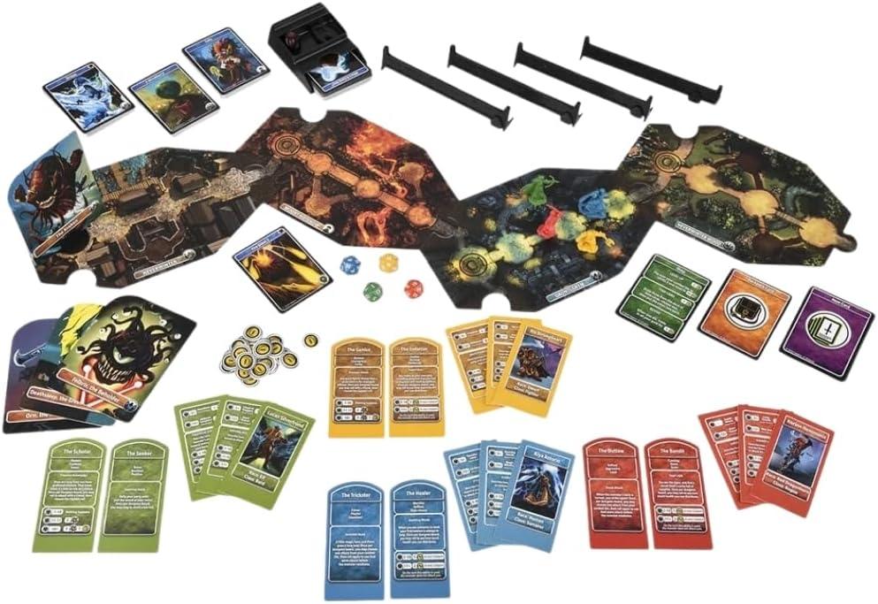 Dungeons & Dragons Adventure Begins,Cooperative Fantasy Board Game,Fast Entry to The World of D&D,Family Game