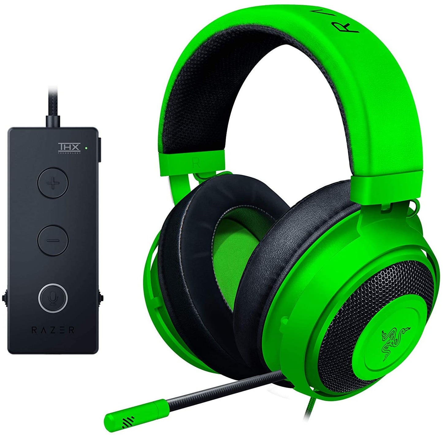 Razer Kraken Tournament Edition:THX Spatial Audio -Full Audio Control - Cooling Gel-Infused Ear Cushions -Gaming Headset