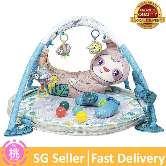 Infantino 4-in-1 Jumbo Baby Activity Gym & Ball Pit - Combination Baby Activity Gym and Ball Pit