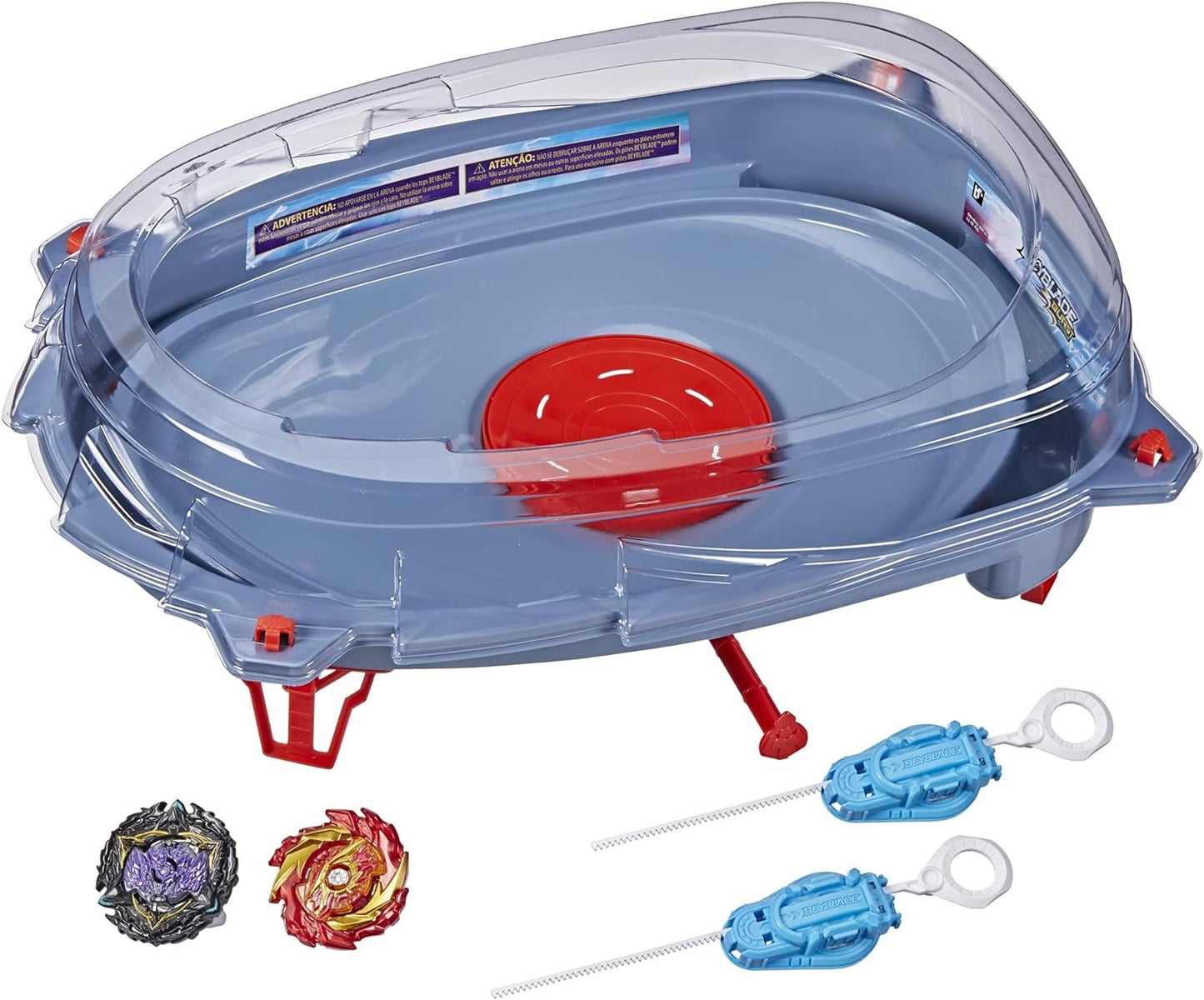 Hasbro Takara Tomy Beyblade Arena Burst Battle Set, 2 Battling Top Toys & 2 Launchers