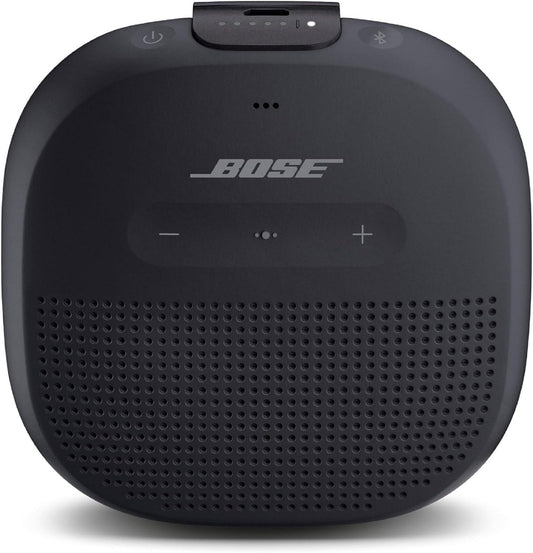 Bose SoundLink Micro Bluetooth Speaker: Small Portable Waterproof Speaker with Microphone, Black - Momo Gadgets