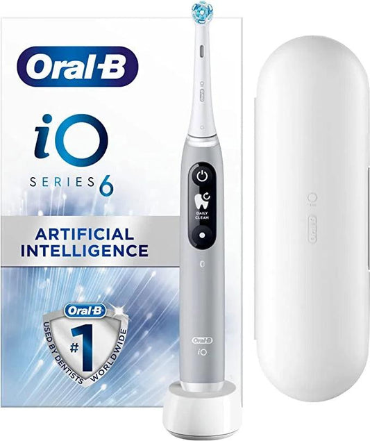 Oral B iO6 Electric Toothbrush with Revolutionary iO Technology, UK 2 Pin Plug