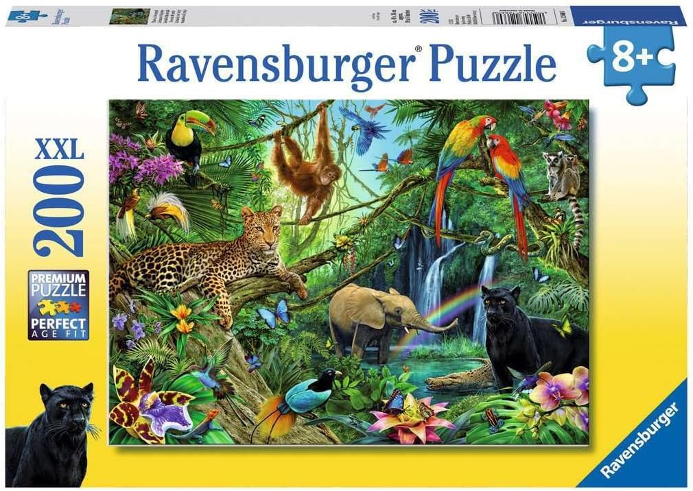 Ravensburger 126606 Animals in the Jungle Jigsaw Puzzle (200 Piece XXL)