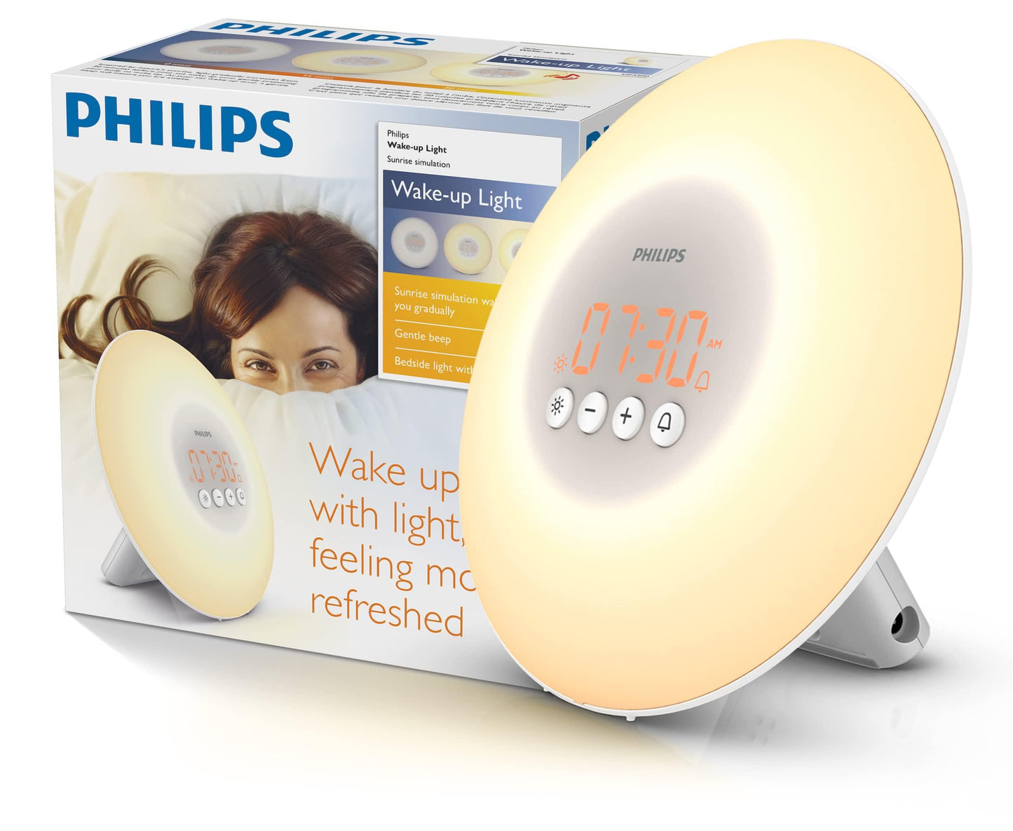 Philips Wake Up Light (US Set) Alarm Clock with Sunrise Simulation --- HF 3500/HF 3520 - Momo Gadgets