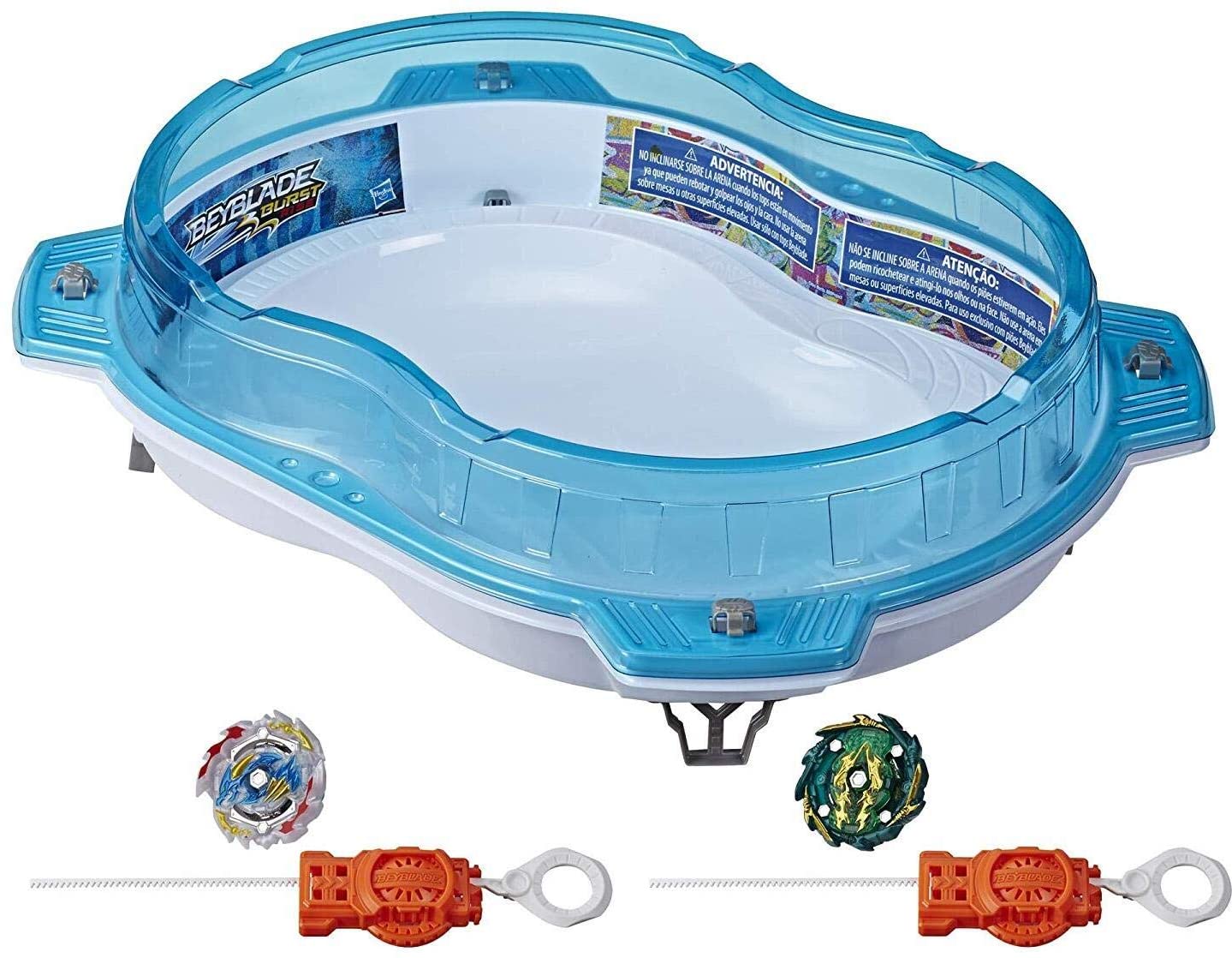 Hasbro Takara Tomy Beyblade Arena Burst Battle Set, 2 Battling Top Toys & 2 Launchers