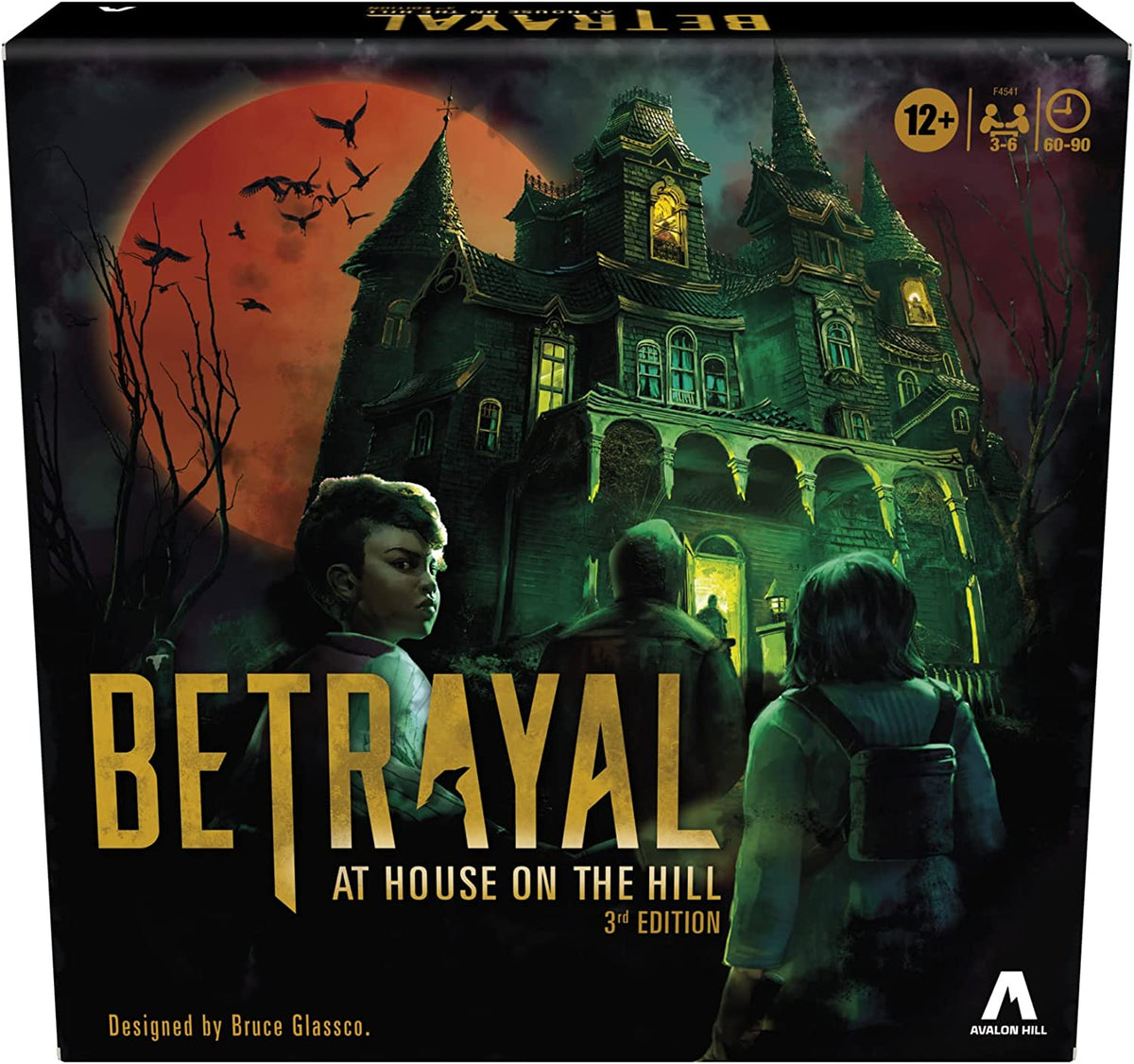 Hasbro Gaming Avalon Hill Betrayal at The House on The Hill 3rd Edition Cooperative Board Game