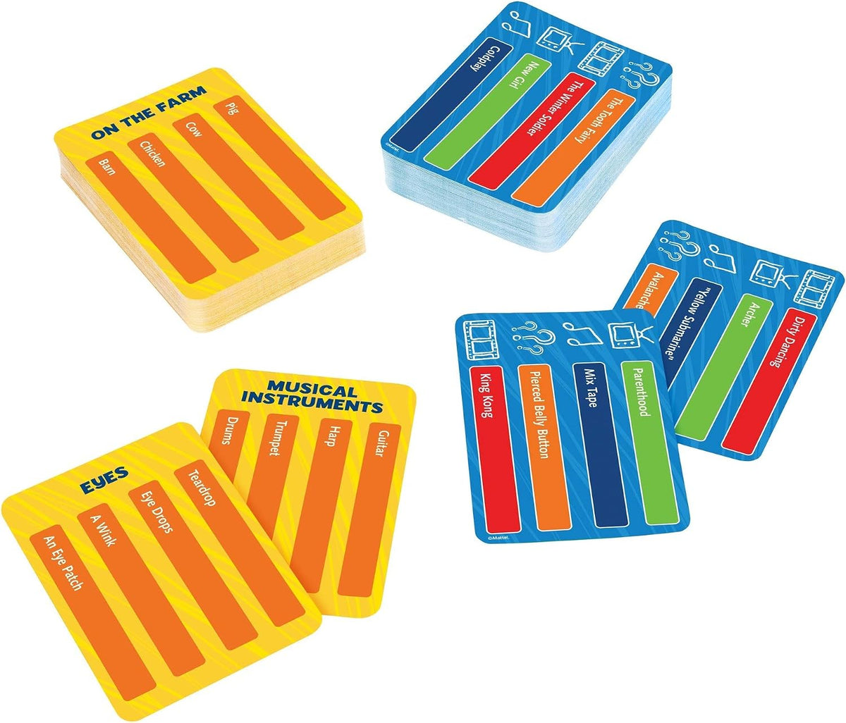 Pictionary Card Game, Makes a Great Gift for Kid, Family or Adult Game Night, 8 Years and Older