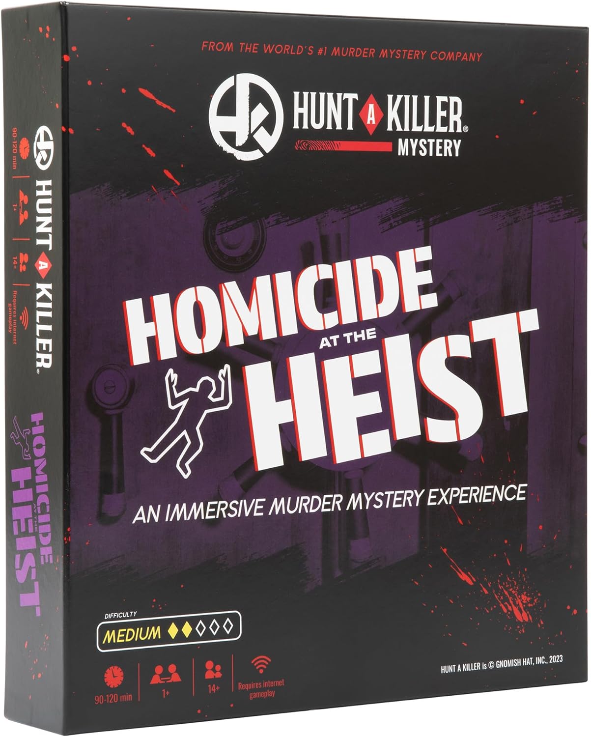 Hunt A Killer Death at The Dive Bar / Homicide at The Heist , Immersive Murder Mystery Game -Take on the Unsolved Case as an Independent Challenge