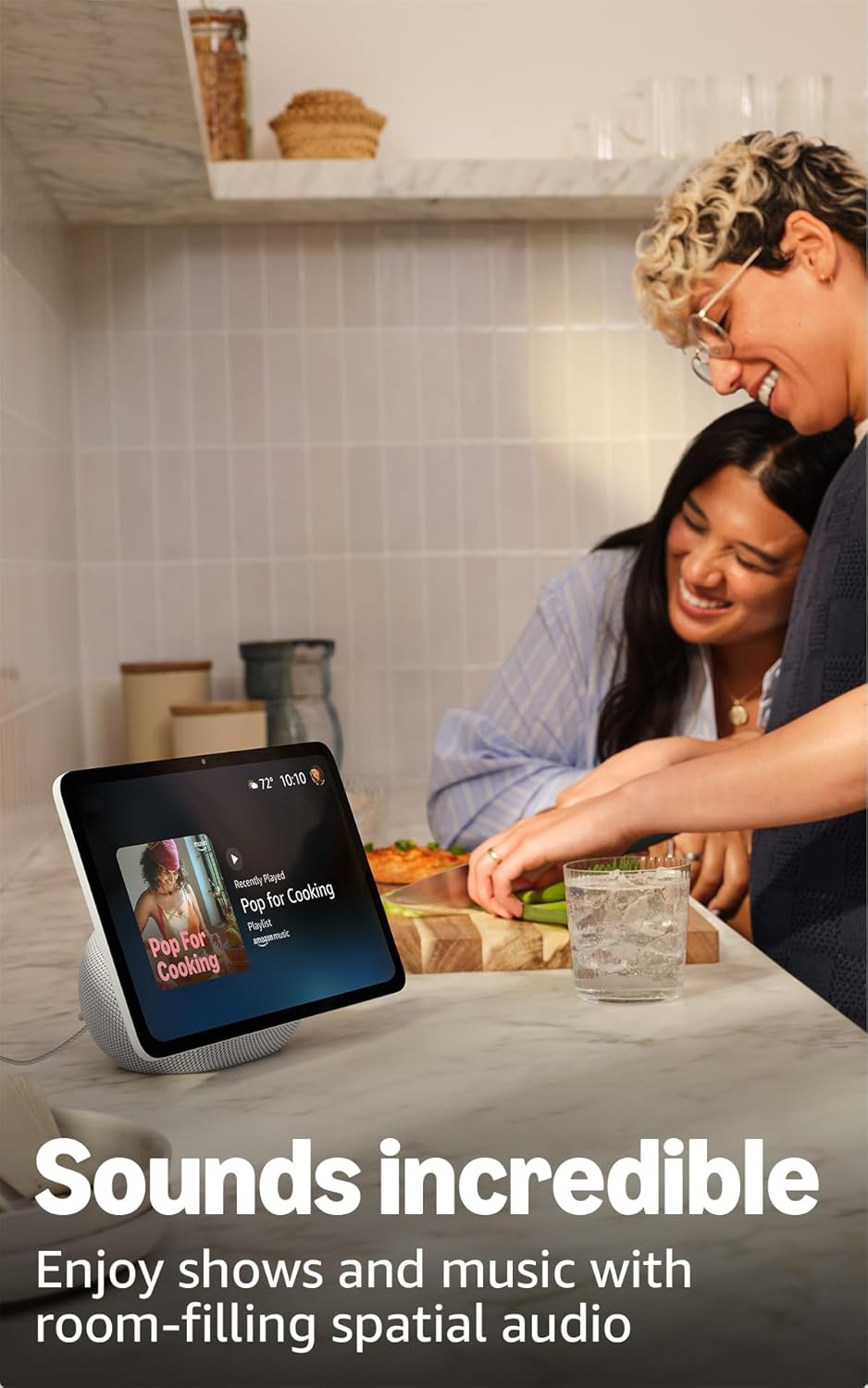 Amazon Echo Show 11 (newest model), Vibrant Full-HD 11" display with more viewing area and spatial audio, with Alexa+ Early Access