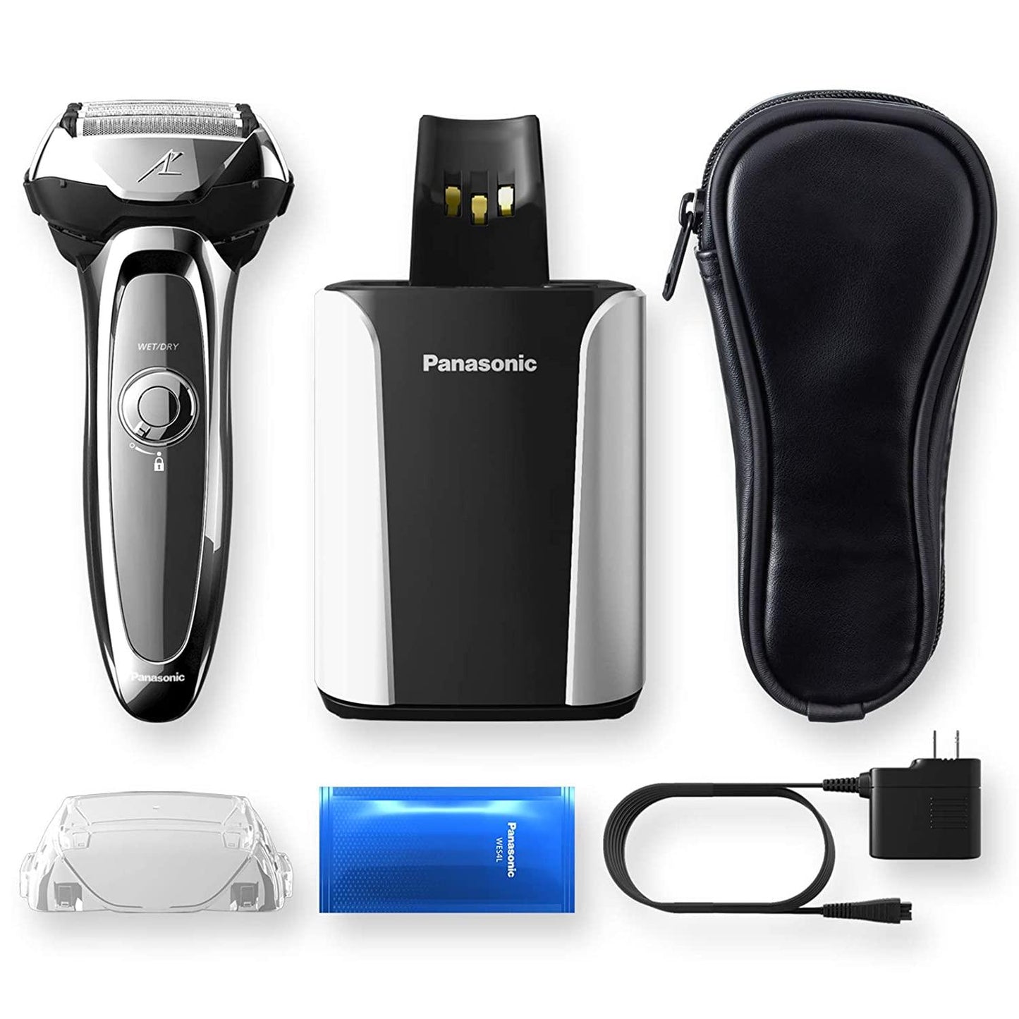 Panasonic Arc5 Electric Razor, Men's 5-Blade Cordless with Shave Sensor Technology and Wet/Dry Convenience