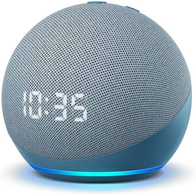 Amazon Echo Dot 4 (4th Gen) | Smart speaker, with clock option