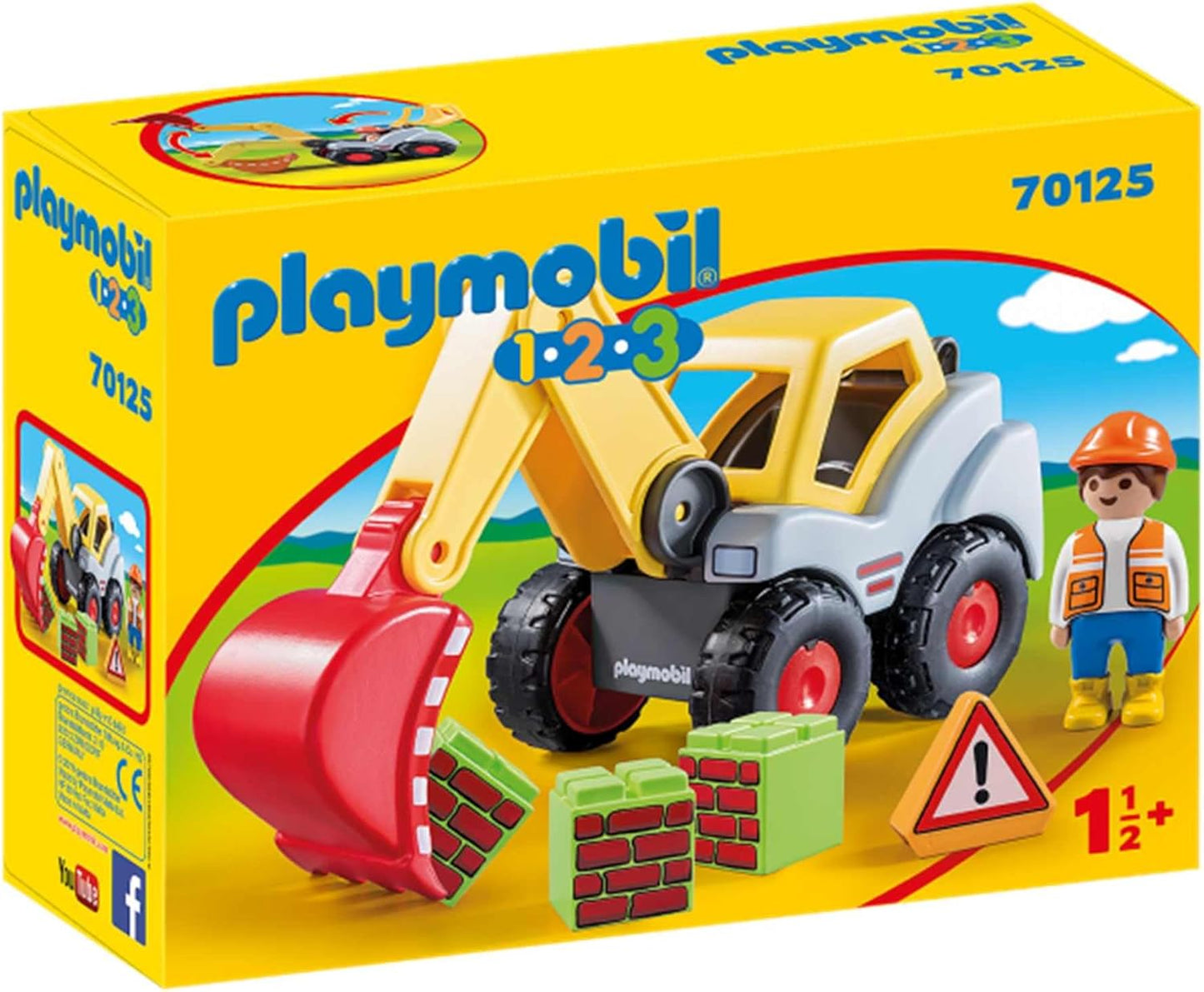 Playmobil 1.2.3 Dump Truck 70126