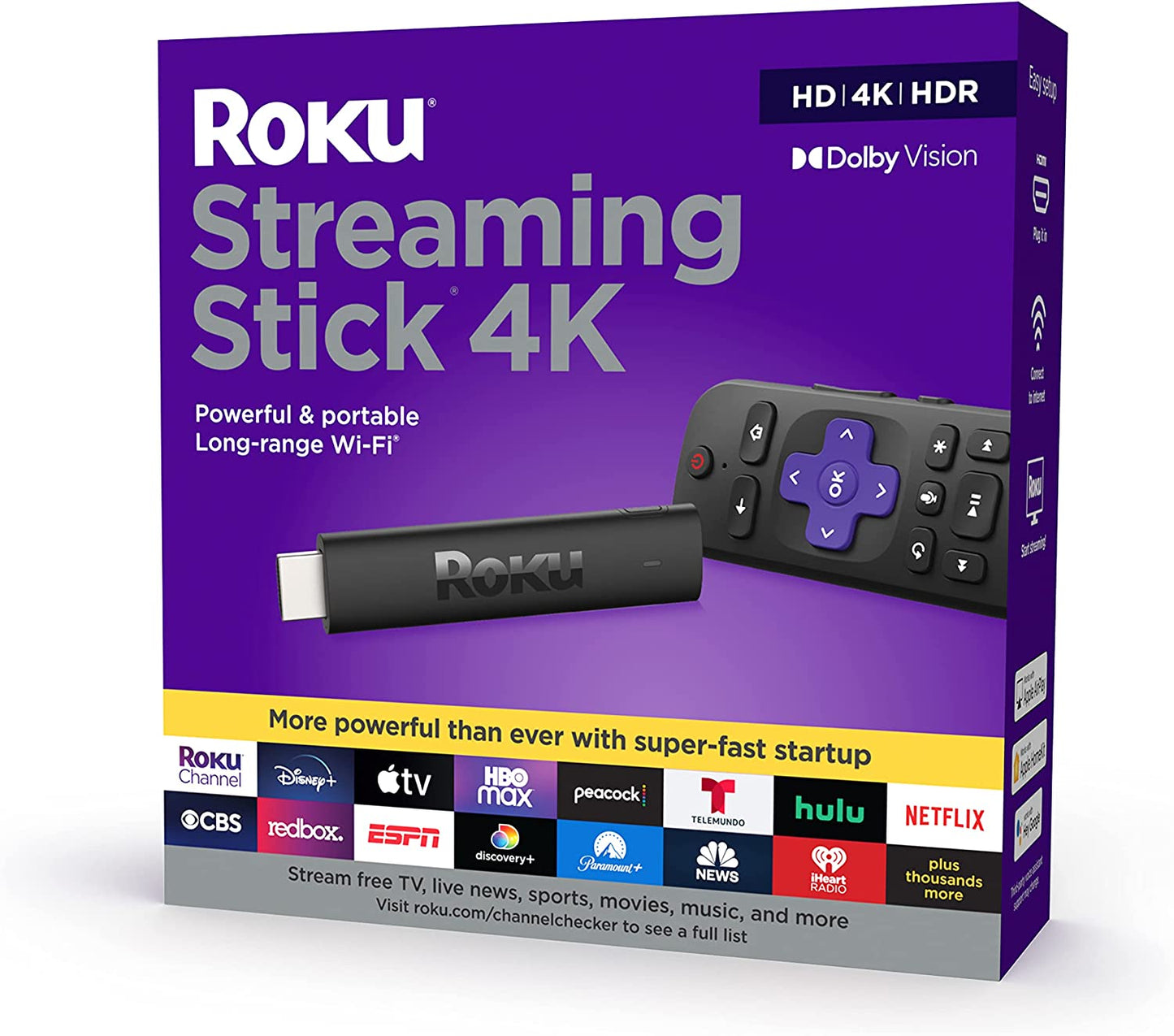 Roku Express HD or 4k+ option Streaming Media Player (latest version)