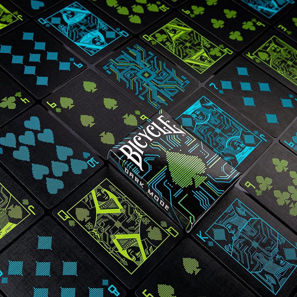 Bicycle Dark Mode Playing Cards, Black