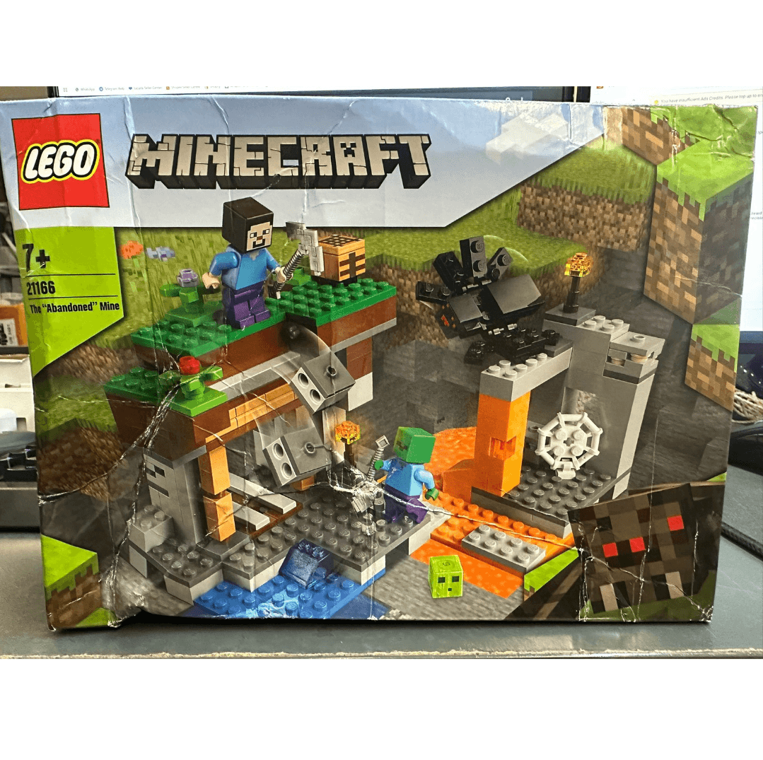 LEGO Minecraft The Abandoned Mine 21166 Building Toy Set for Kids, Boys, and Girls Ages 7+ (248 Pieces)