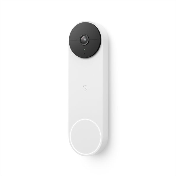 Google Nest Doorbell 2nd Gen Battery or Wired CCTV Doorbell viewer motion detection detector speaker alarm security camera