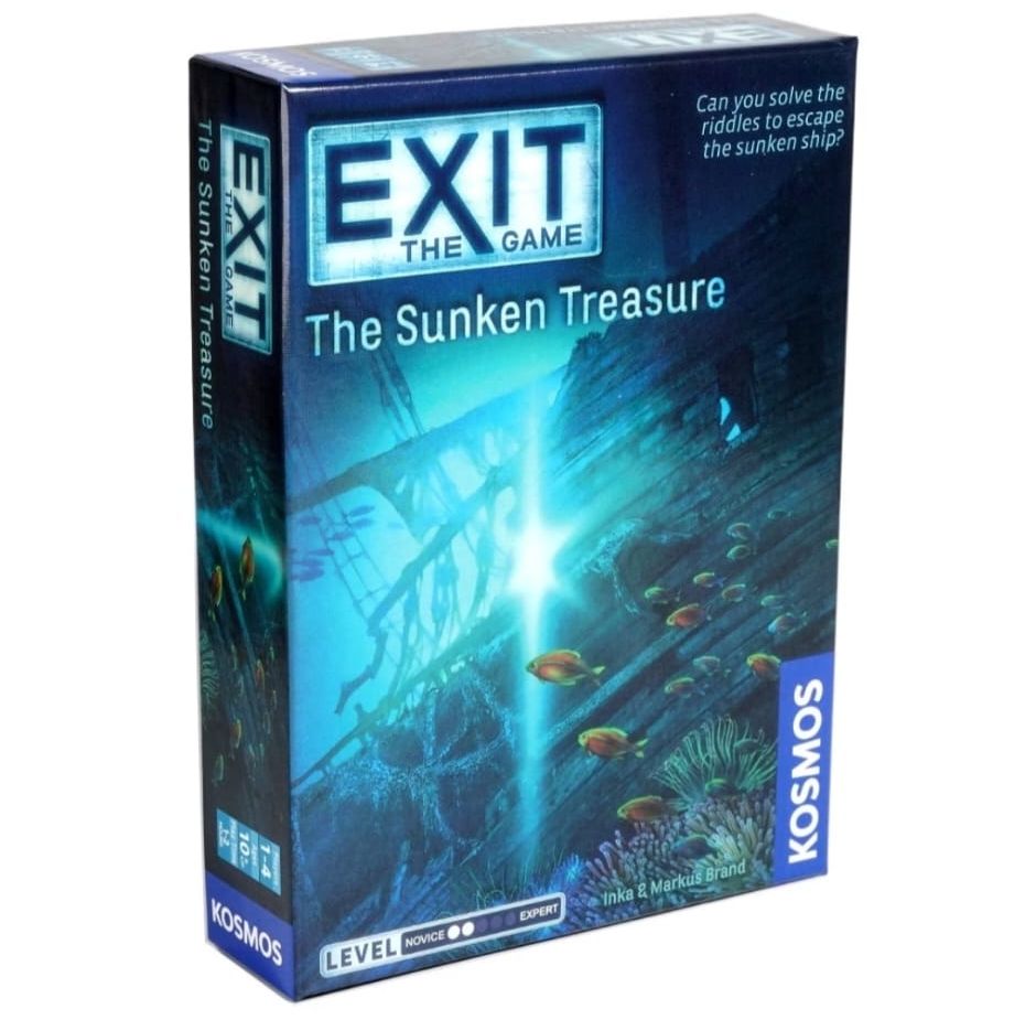 Thames & Kosmos EXIT: The Enchanted Forest / the Mysterious Museum Multiplayer Game / The Secret Lab Game, 6 Players