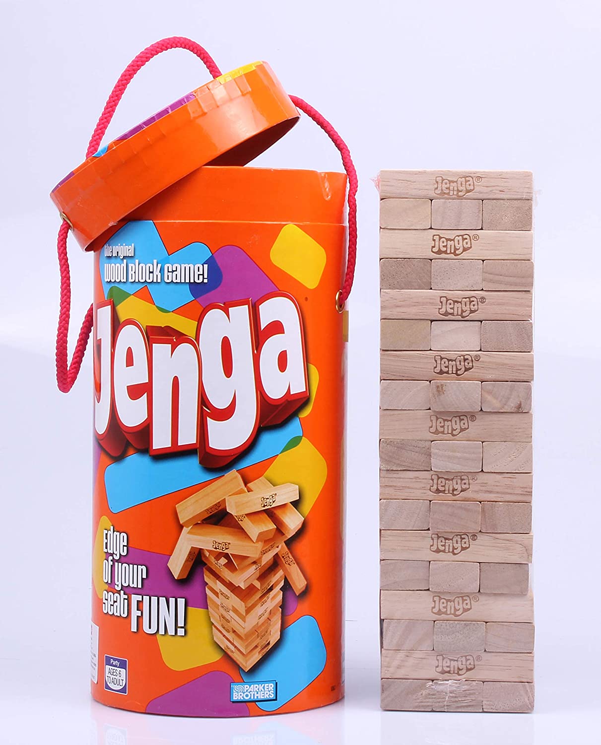 Jenga Classic Game children's game that promotes the speed of reaction