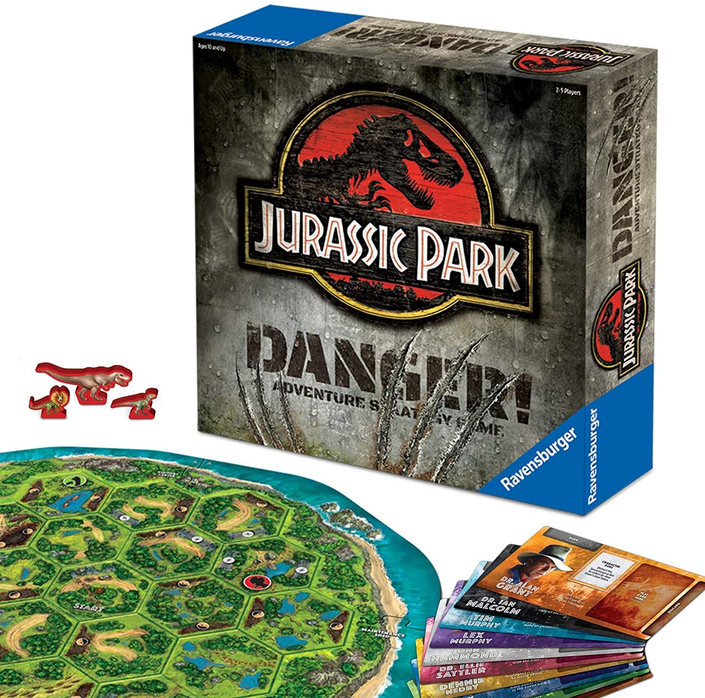Ravensburger Jurassic Park Danger! , Jaws or Horrified - Age 10 & Up!
