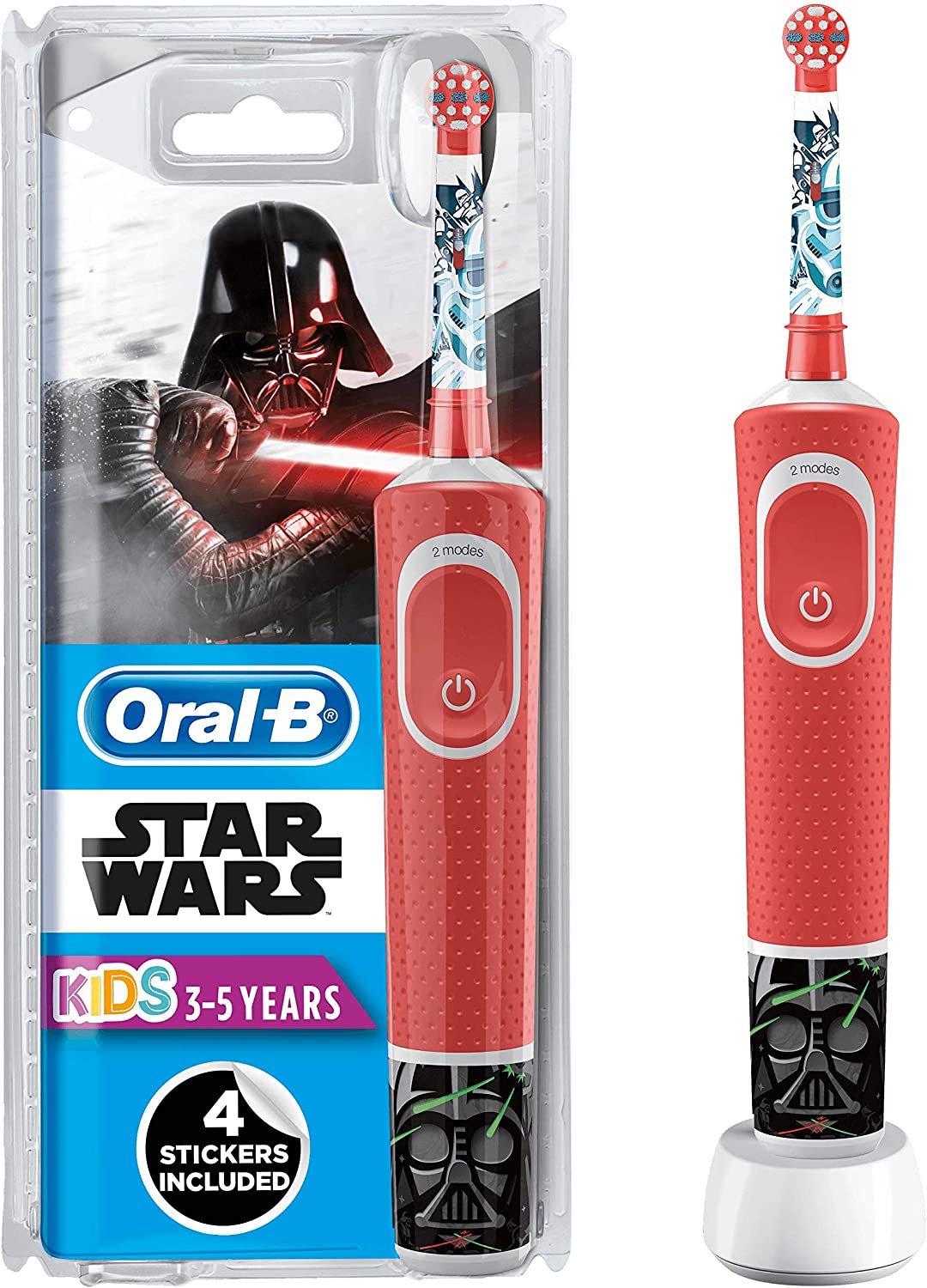 Oral B Kids Electric Rechargeable Toothbrush for Kids Featuring Disney Characters