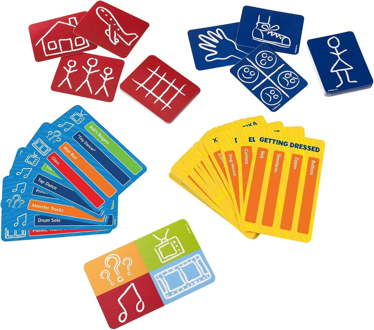 Pictionary Card Game, Makes a Great Gift for Kid, Family or Adult Game Night, 8 Years and Older