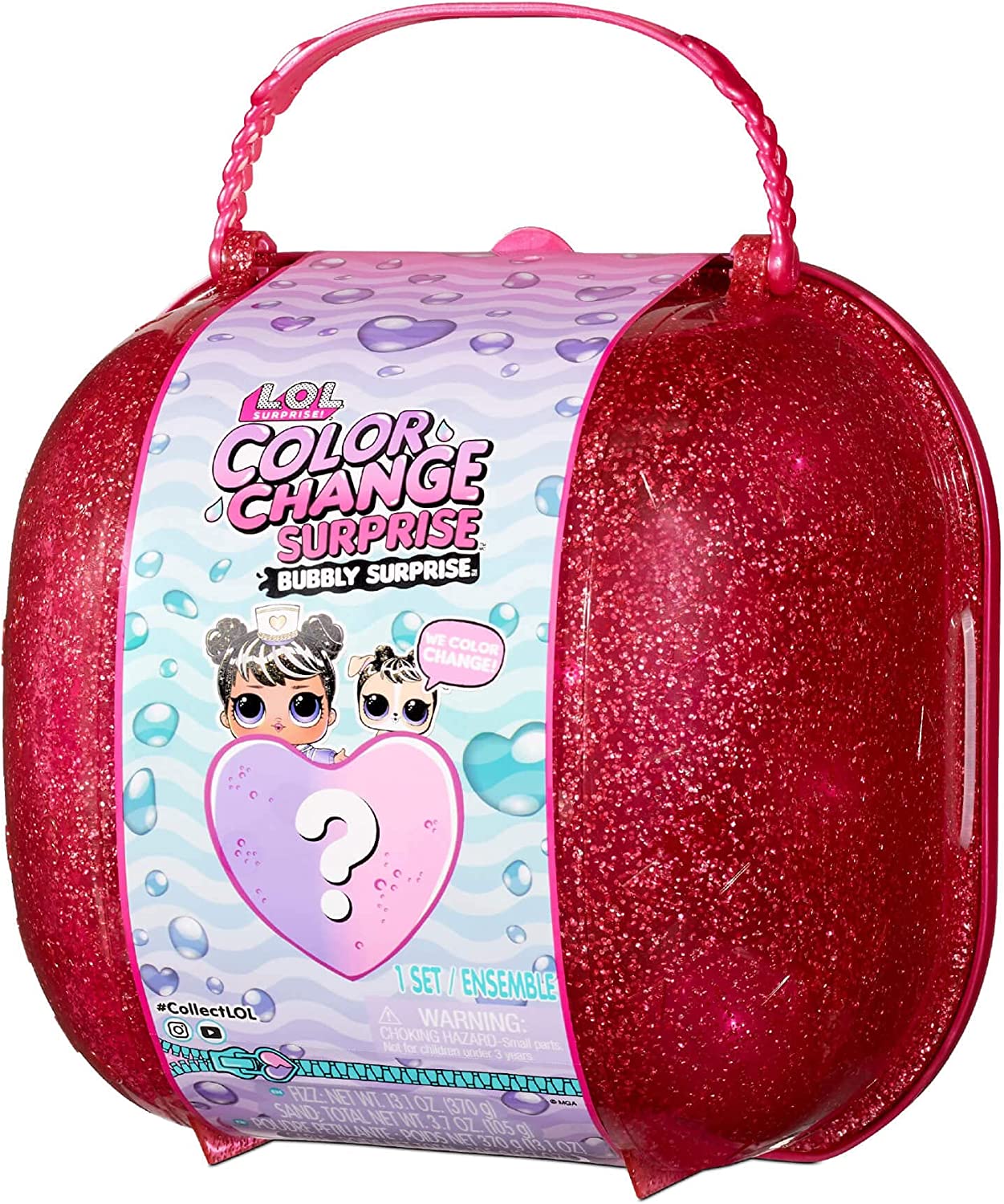LOL Surprise L.O.L Color Change Bubbly Surprise with Exclusive Doll & Pet Collectible