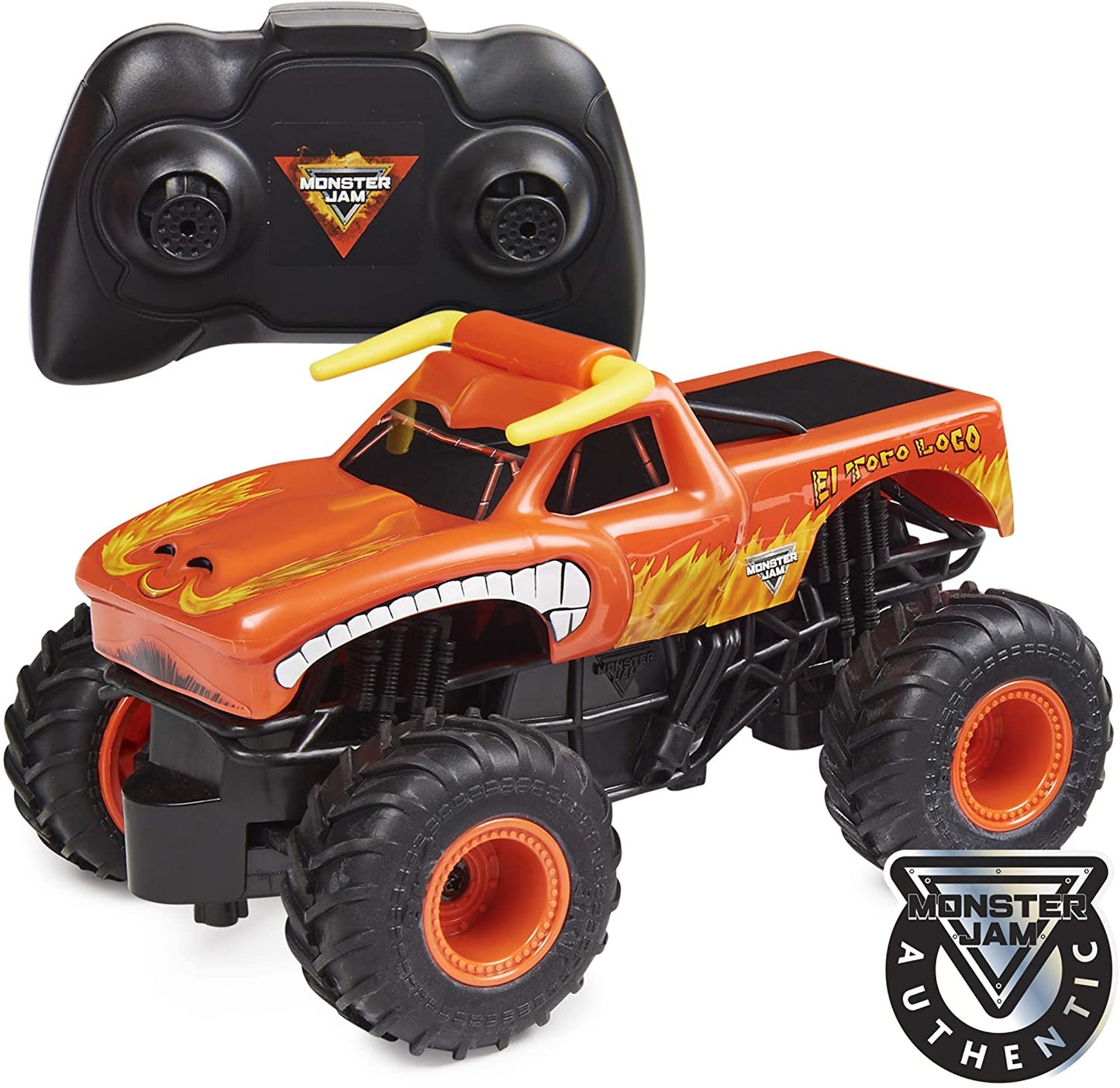Monster Jam Official Grave Digger Remote Control Monster Truck, 1:24 Scale, 2.4 GHz