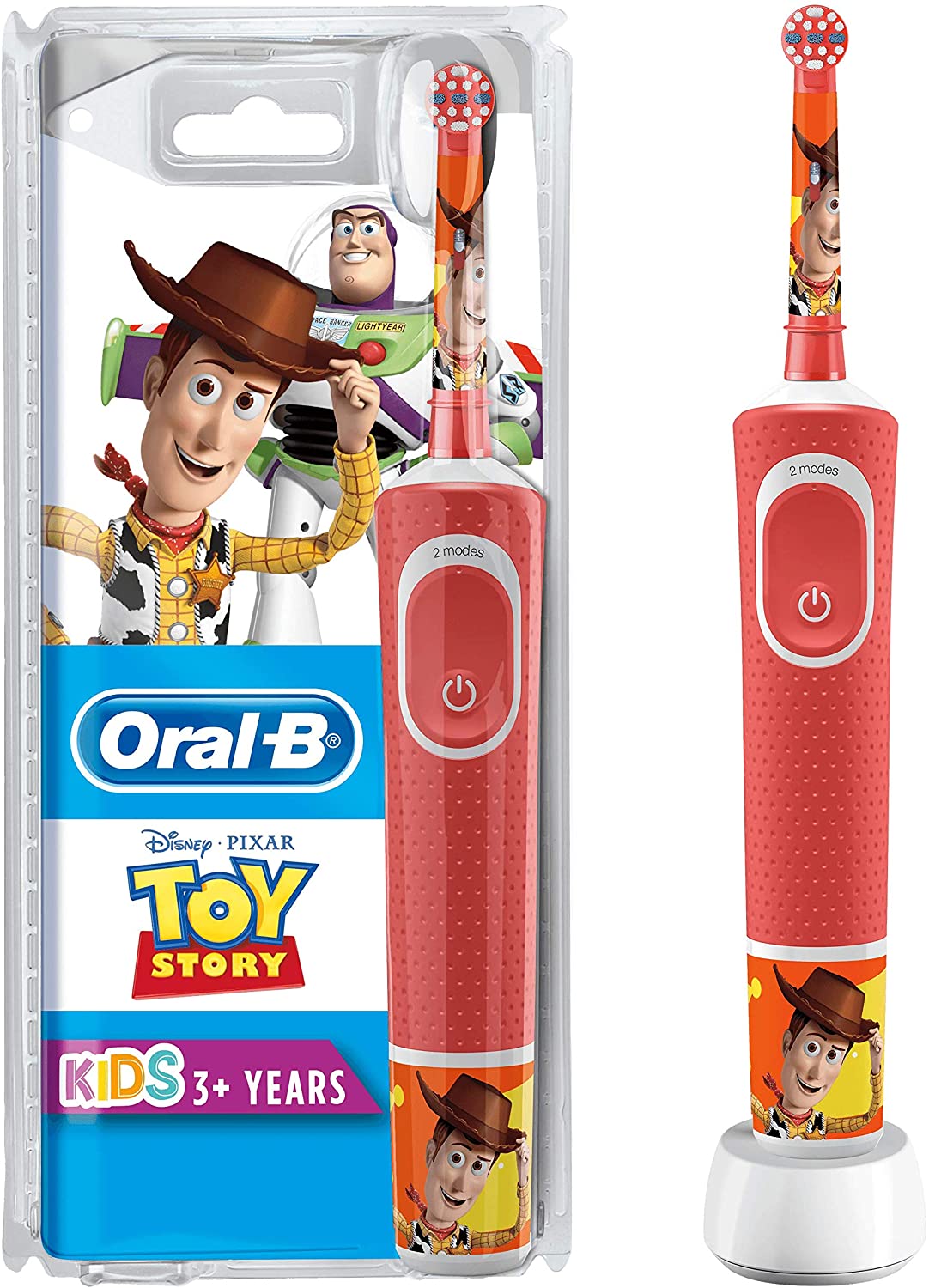 Oral B Kids Electric Rechargeable Toothbrush for Kids Featuring Disney Characters