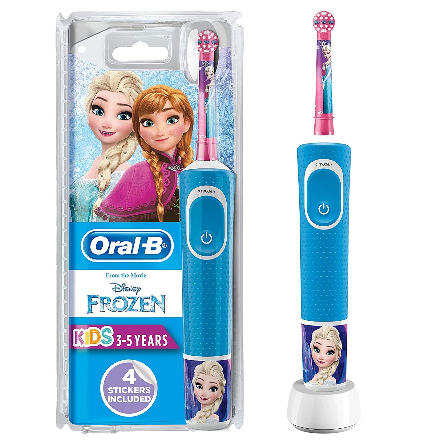 Oral B Kids Electric Rechargeable Toothbrush for Kids Featuring Disney Characters