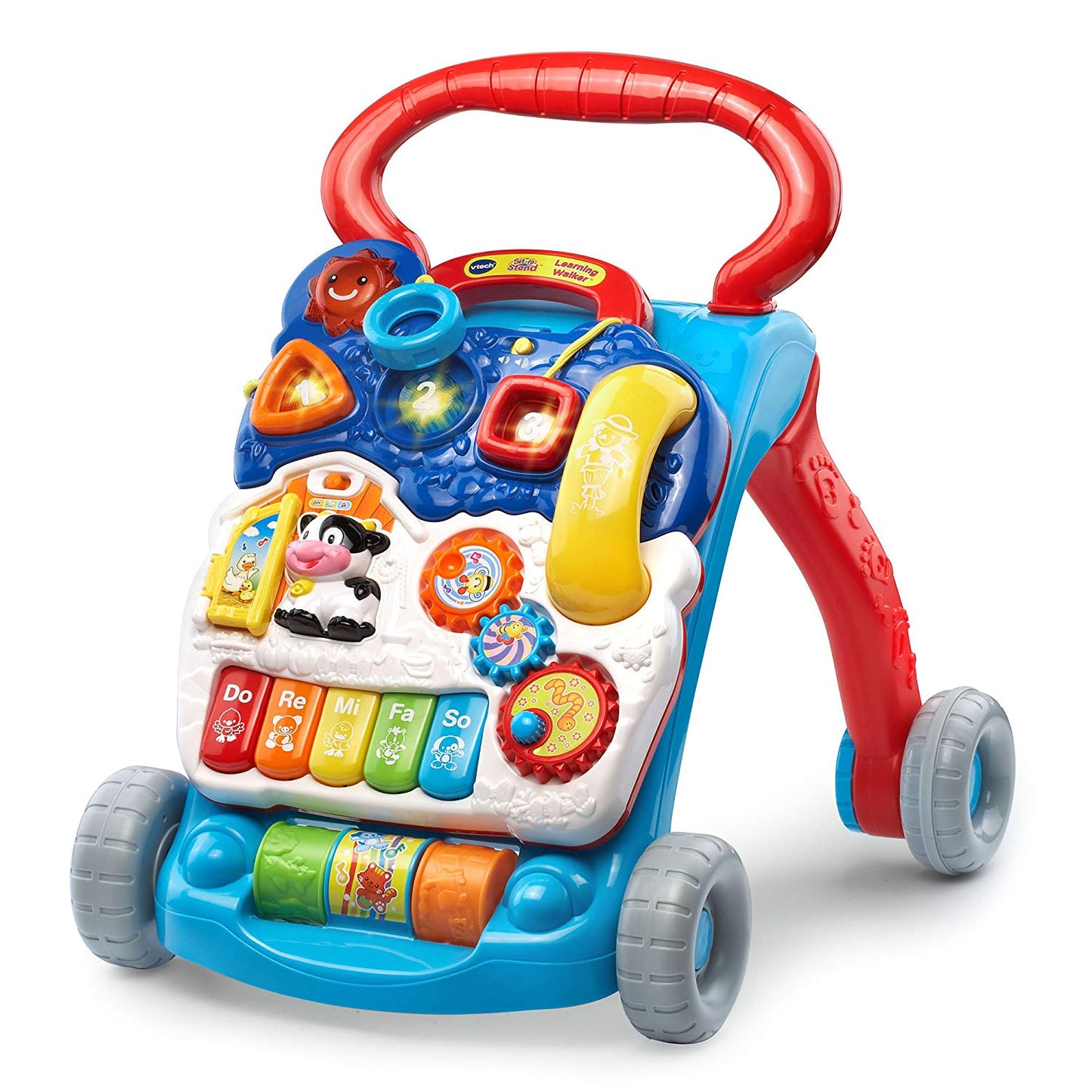 VTech Sit to Stand Learning baby Walker for toddler, music, sorter, roller