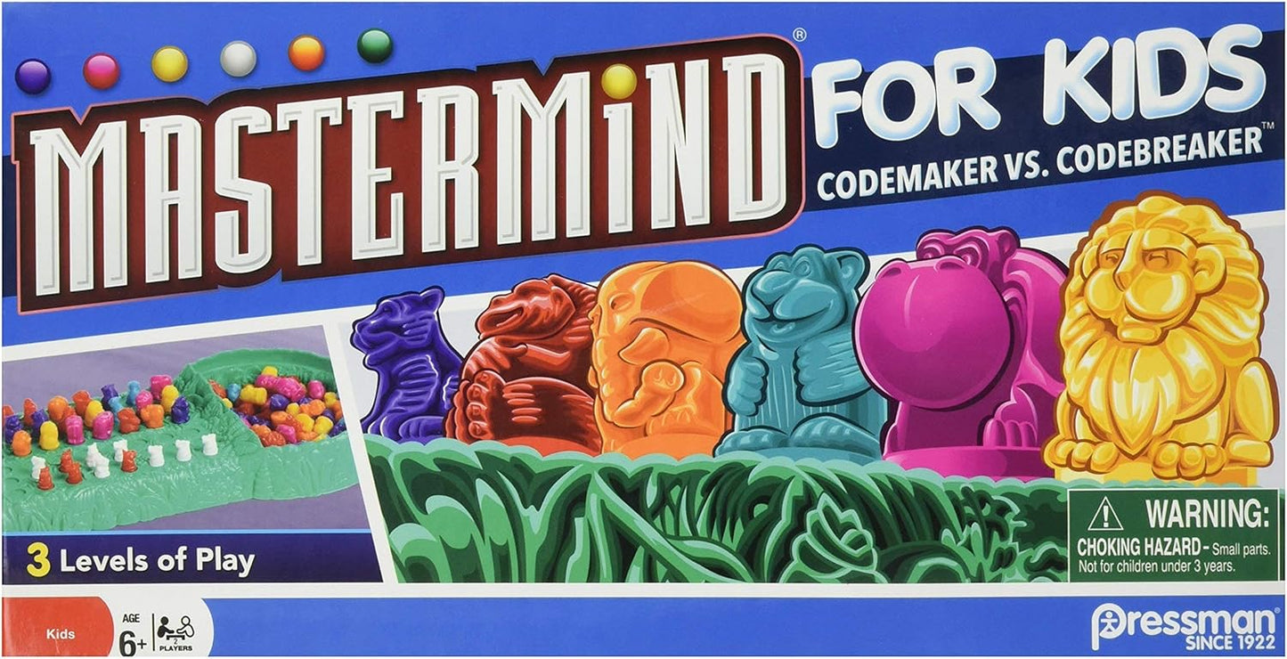 Pressman Mastermind Game/Kids  : The Strategy Game of Codemaker vs. Codebreaker