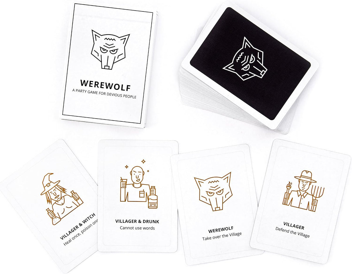 Stellar Factory Werewolf Party Game, Up to 35 Players, Ages 12+