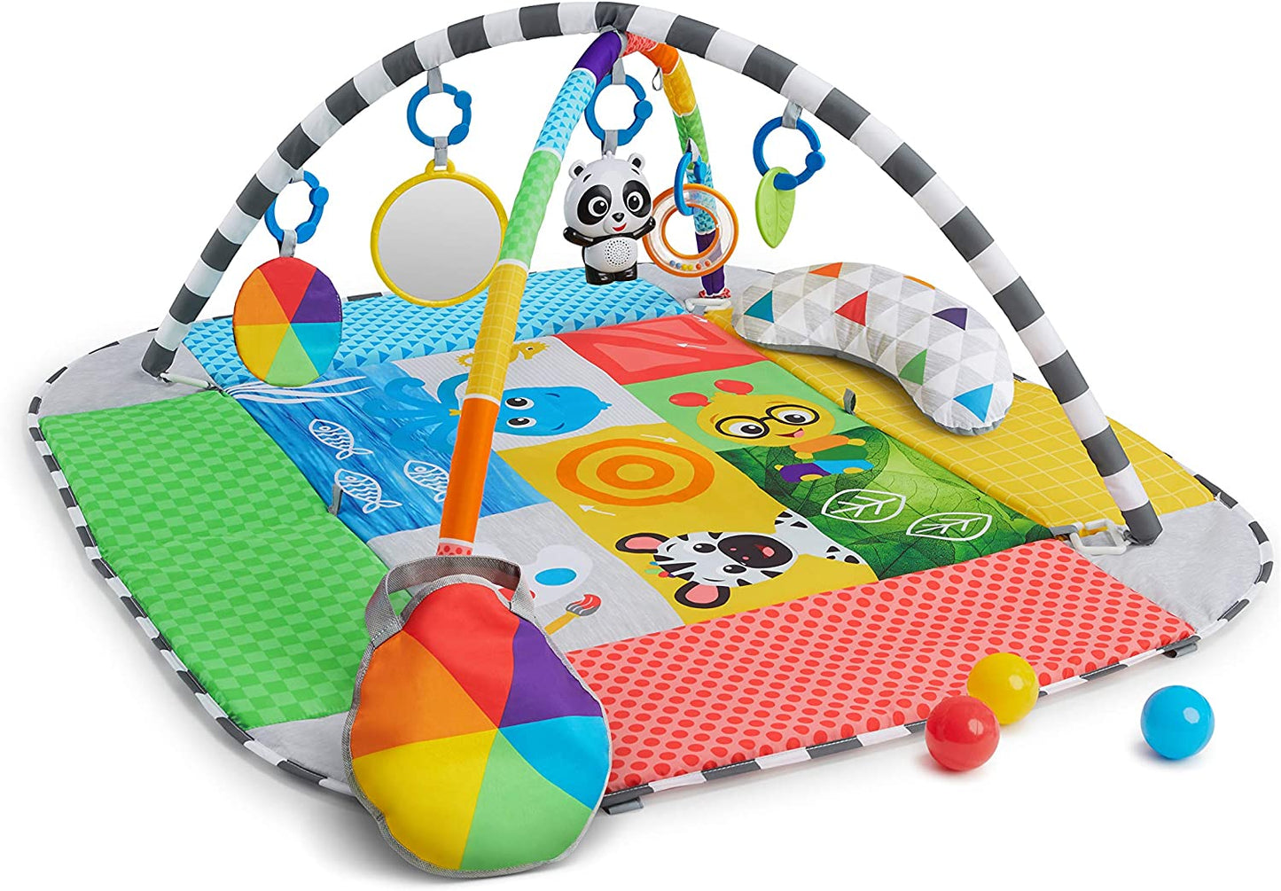 Baby Einstein 5 in 1 Playspace Activity Play Mat & Ball Pit Gym with Music Age Newborn+