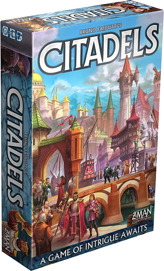 Citadels New Edition Card Game | Strategy Game | Drafting Game for Adults and Kids | Ages 10+ | 2-8 Players
