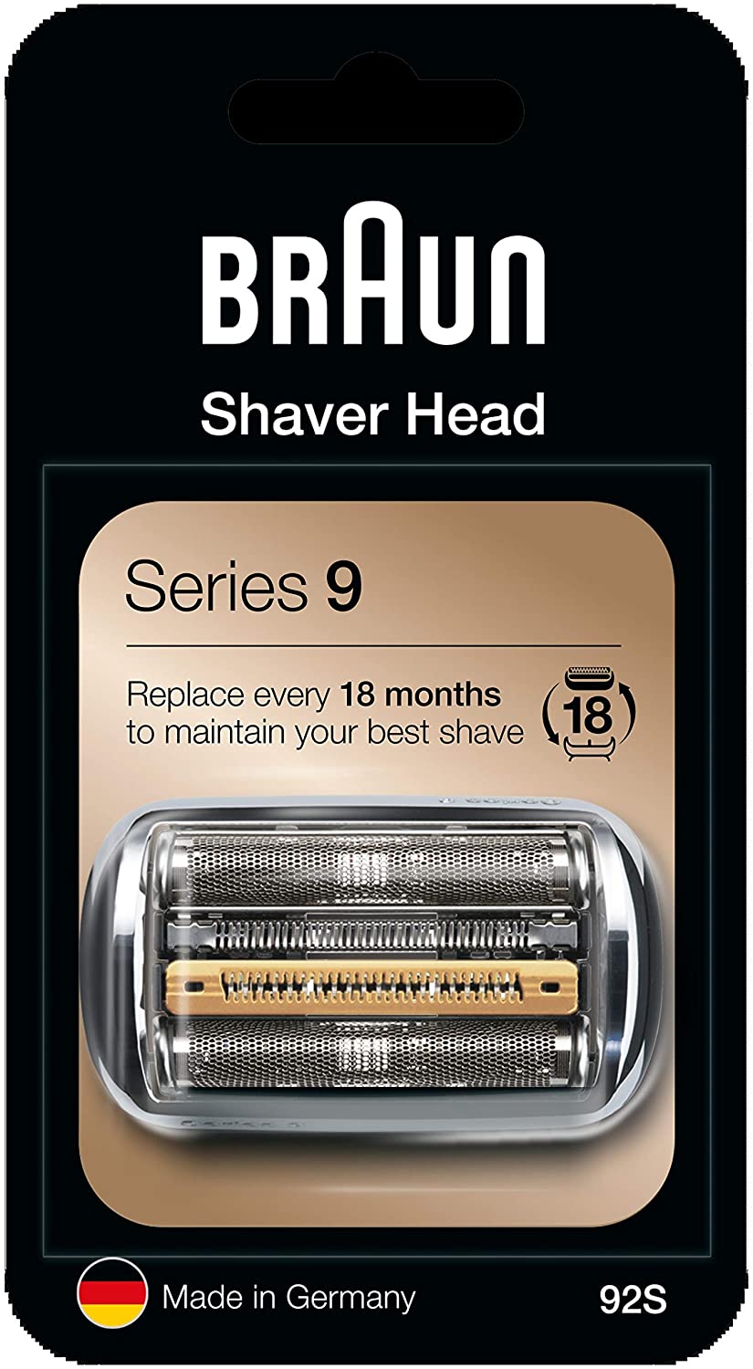 Braun 92s or 92b for Series 9 or 94m for series 9 pro Electric Shaver Replacement Foil and Cassette Cartridge