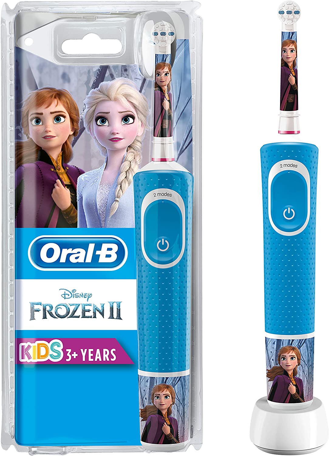 Oral B Kids Electric Rechargeable Toothbrush for Kids Featuring Disney Characters