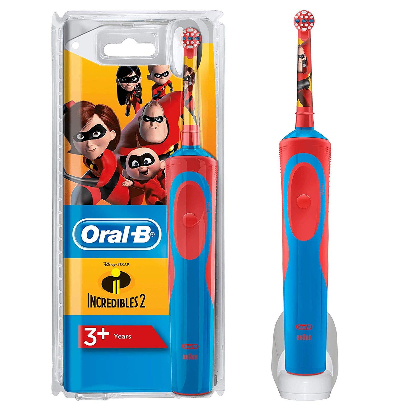 Oral B Kids Electric Rechargeable Toothbrush for Kids Featuring Disney Characters